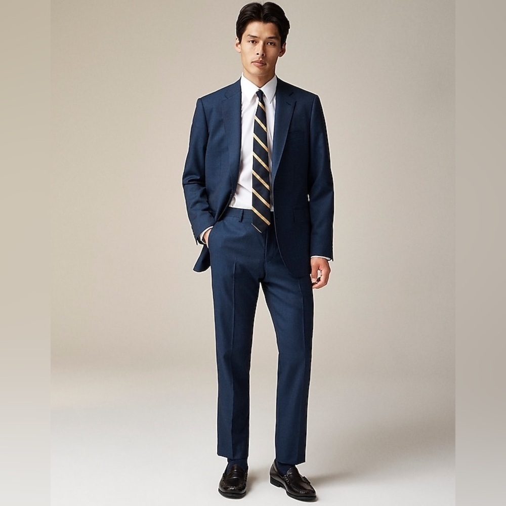J Crew Ludlow Slim-Fit Suit Jacket In Italian Worsted Wool Bz634